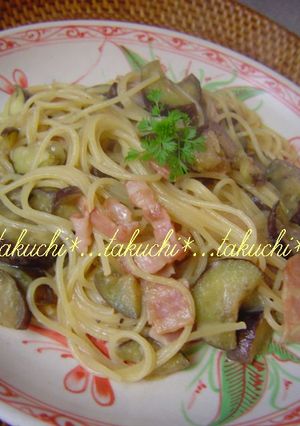 スイートチリ　なすベーチーズスパゲティ-レシピのメイン写真