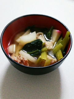 お雑煮~関東風~-レシピのメイン写真