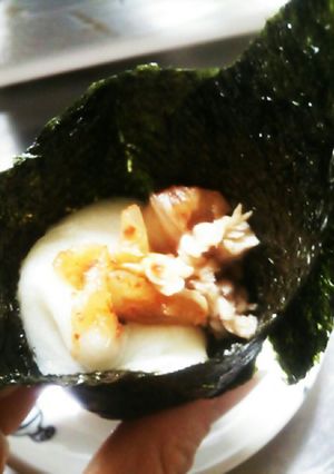 レンジで簡単♪餅海苔巻き＠-レシピのメイン写真