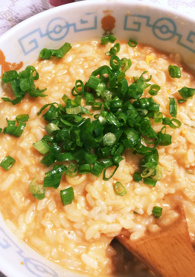 【簡単】洋風味噌ラーメンスープおじや-レシピのメイン写真