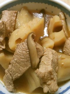 柔らか豚ヒレ肉と蓮根の簡単♪中華煮込み!-レシピのメイン写真