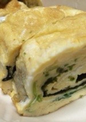 ★簡単★三つ葉厚焼き玉子♫-レシピのメイン写真