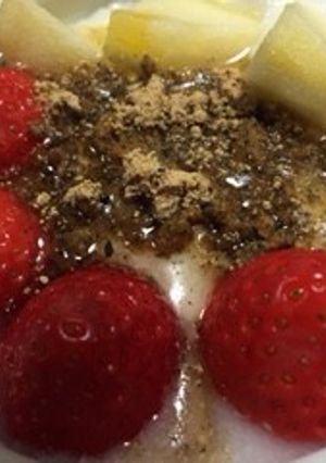 春を感じるアートヨーグルト-レシピのメイン写真