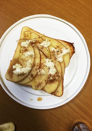 アップルトースト-レシピのメイン写真
