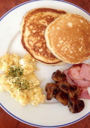 ご飯系パンケーキ-レシピのメイン写真
