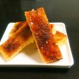 スティックのブリュレケーキ