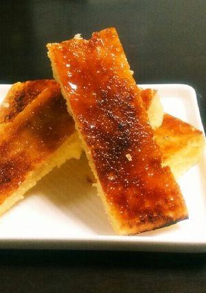 スティックのブリュレケーキ-レシピのメイン写真