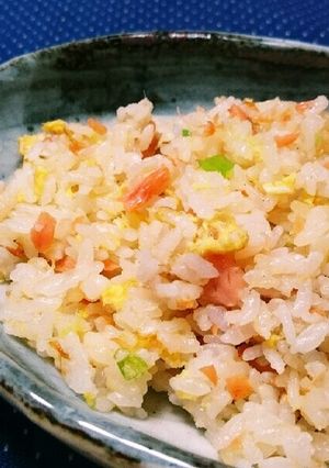 鮭のチャーハン-レシピのメイン写真