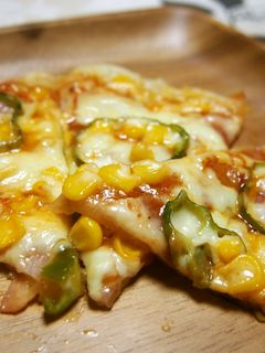 ◆お餅DEパリもち!新食感ピザ♪◆-レシピのメイン写真
