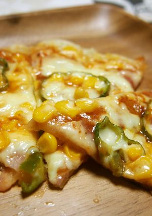 ◆お餅ＤＥパリもち！新食感ピザ♪◆-レシピのメイン写真