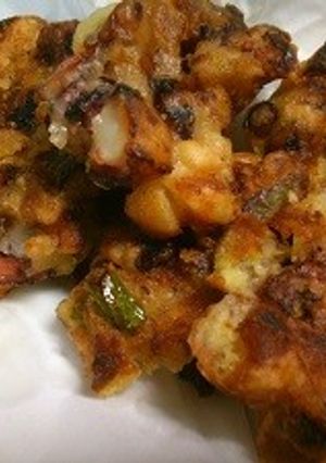 酢ダコのかき揚げ-レシピのメイン写真