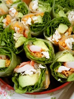 野菜たっぷり♡簡単~生春巻き~-レシピのメイン写真