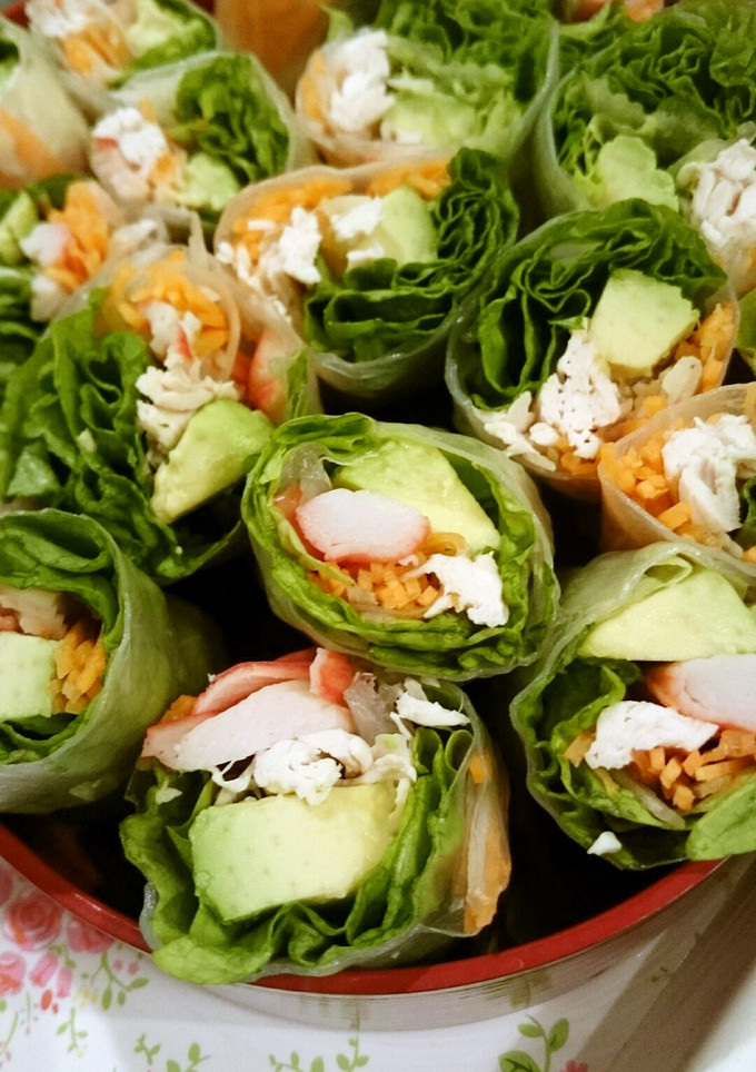 野菜たっぷり♡簡単～生春巻き～-レシピのメイン写真