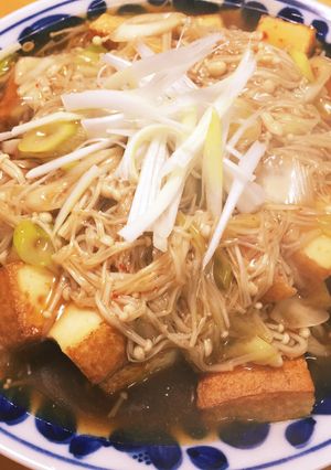 厚揚げ♡キノコとネギあんかけ♡-レシピのメイン写真