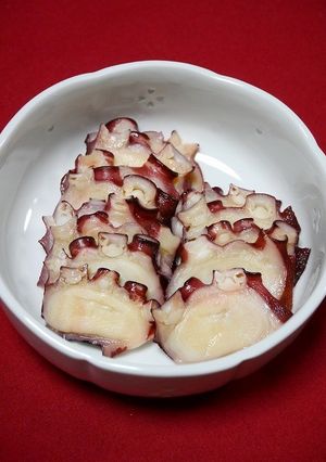 簡単お節！酢だこ☆蒸しだこで節約-レシピのメイン写真