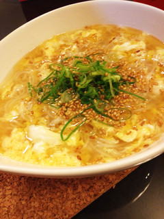 夜食に♪お腹に優しいラーメン風そうめん-レシピのメイン写真