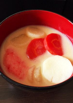 関西風お雑煮-レシピのメイン写真
