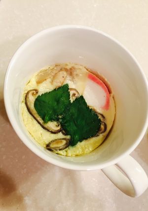 おせちリメイク☆レンジで簡単♪茶碗蒸し-レシピのメイン写真