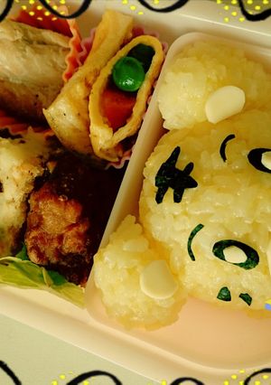 しまじろうキャラ弁-レシピのメイン写真