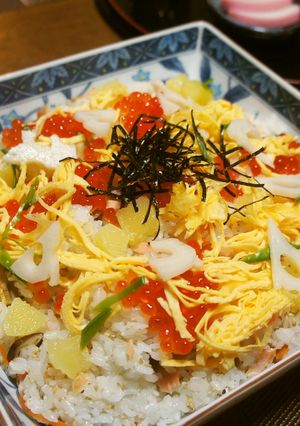 我が家定番のちらし-レシピのメイン写真