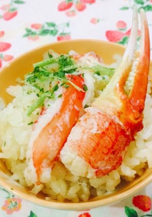 カニ飯♪♪-レシピのメイン写真