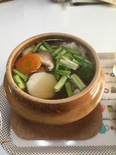 釜めしの釜で1人分のお雑煮-レシピのメイン写真