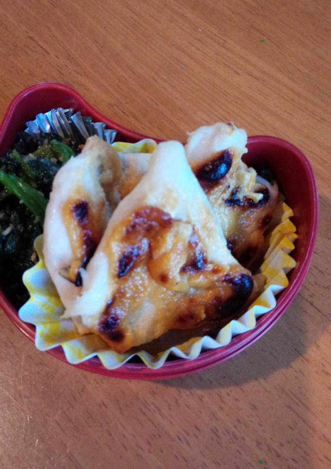 お弁当に！鶏ささみの味噌マヨ焼き♪-レシピのメイン写真
