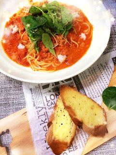 クリーミ〜★蟹のトマトクリームパスタ-レシピのメイン写真