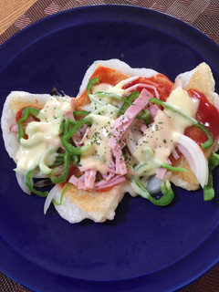 餅ピザ-レシピのメイン写真