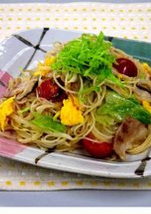 夏野菜のピリ辛焼ビーフン-レシピのメイン写真