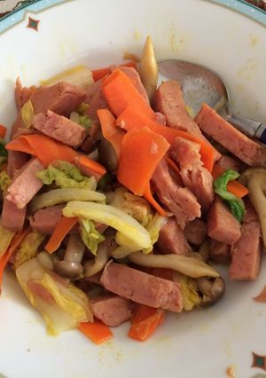 SPAMのカレー炒め-レシピのメイン写真