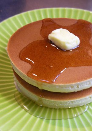 簡単！焼き色キレイなホットケーキ♪-レシピのメイン写真