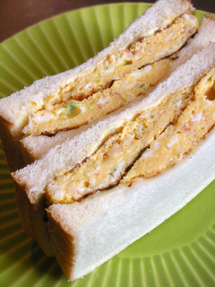 美味しいカニ玉サンド♪-レシピのメイン写真