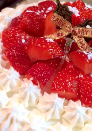 イチゴのケーキ-レシピのメイン写真