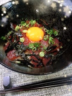 とろ〜りマグロ漬け丼-レシピのメイン写真