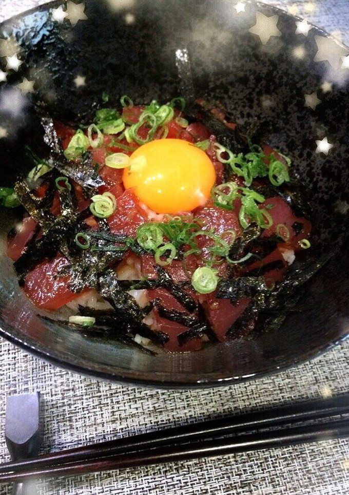 とろ〜りマグロ漬け丼-レシピのメイン写真