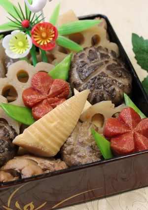おせち♡水出汁＋めんつゆでお煮しめ-レシピのメイン写真