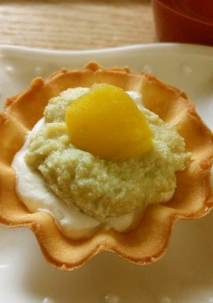 栗きんとんで栗タルト！-レシピのメイン写真