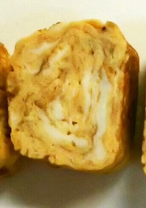 お弁当に!かつお節入り卵焼き-レシピのメイン写真