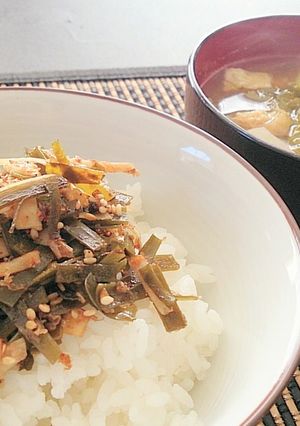 しゃきっ！だし昆布と大根の皮ふりかけ-レシピのメイン写真