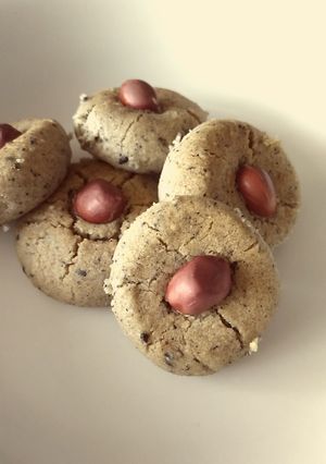 黒ゴマとピーナッツのクッキー-レシピのメイン写真