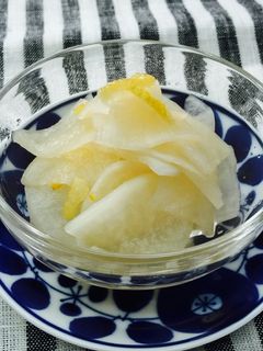 大根と柚のさっぱり甘酢サラダ-レシピのメイン写真