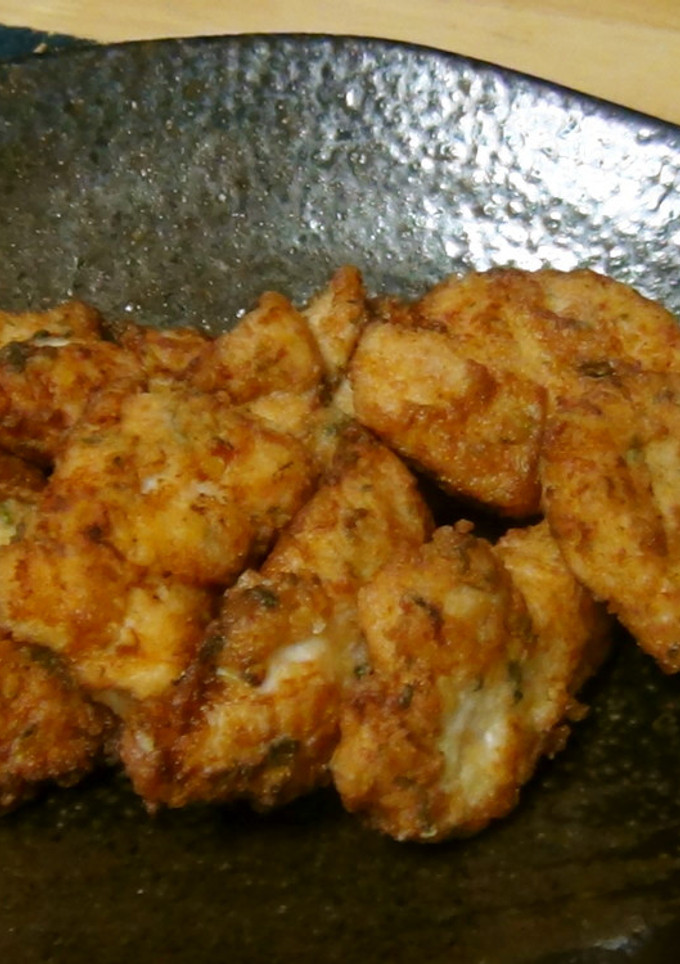 ささみの香味揚げ⇒衣はおからパウダー-レシピのメイン写真