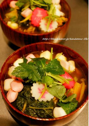 カレー粉でリメイク♡カレー雑煮-レシピのメイン写真