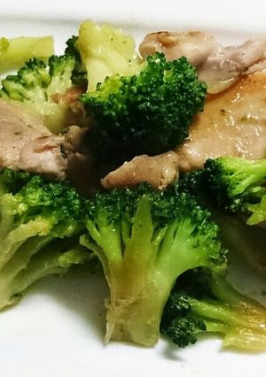 鳥むね肉◎ブロッコリーのさっぱり炒め-レシピのメイン写真