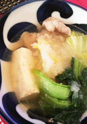 簡単！大根おろしと豚肉のしぐれ鍋-レシピのメイン写真