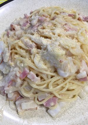 クリームスパゲッティ☆ベーコン&白菜-レシピのメイン写真