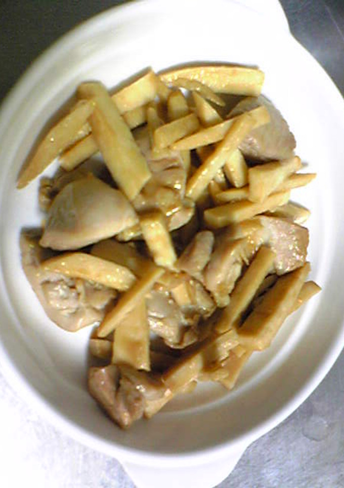 長芋と鶏肉のオイスターソース炒め-レシピのメイン写真