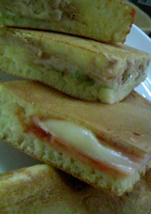 アレンジ自在☆サンドホットケーキ-レシピのメイン写真