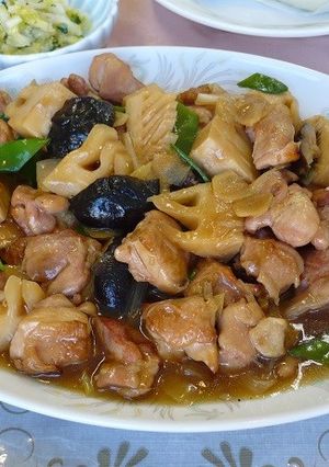 鶏肉とたけのこのオイスターソース煮-レシピのメイン写真